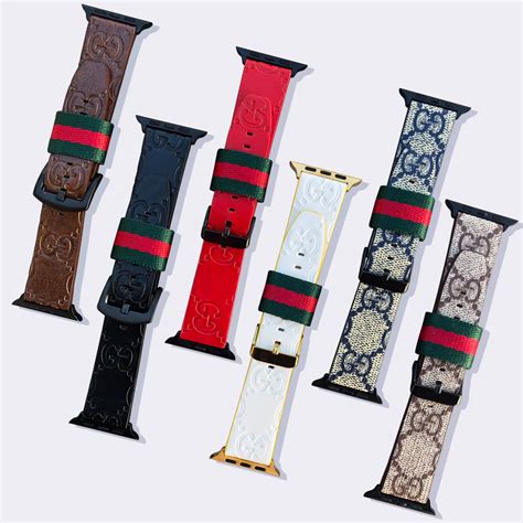 gucci watch hard band with changeable faces|authentic gucci apple watch bands.